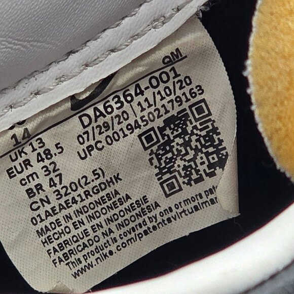 Nike Blazer Low \'77 Mens Size 14 Vintage Black White Sneaker Shoes Casual Walkin main image 6